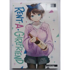 Rent-A-Girlfriend Vol. 11 Manga Comic Book by Reiji Miyajima (VG+) English